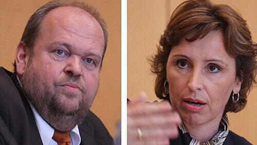 Arbeitsministerin Christine Haderthauer (CSU) und Sozialreferent Reiner Prölß (SPD) glauben an den Erfolg. Arbeitsministerin Christine Haderthauer (CSU) und Sozialreferent Reiner Prölß (SPD) glauben an den Erfolg.