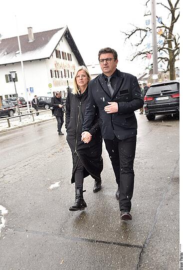 Hans Sigl mit seiner Frau Susanne.
