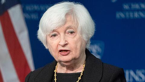 US-Finanzministerin Janet Yellen warnt vor einem Zahlungsausfall der Regierung.