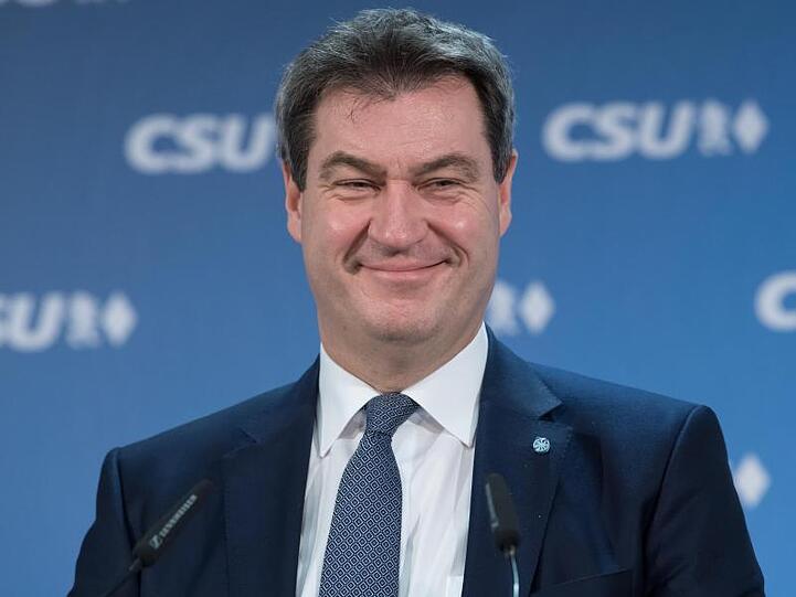CSU-Chef Markus Söder zeigte sich am Sonntagabend erfreut über die Einigung. (Symbolbild)