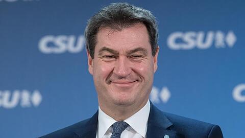 CSU-Chef Markus Söder zeigte sich am Sonntagabend erfreut über die Einigung. (Symbolbild)