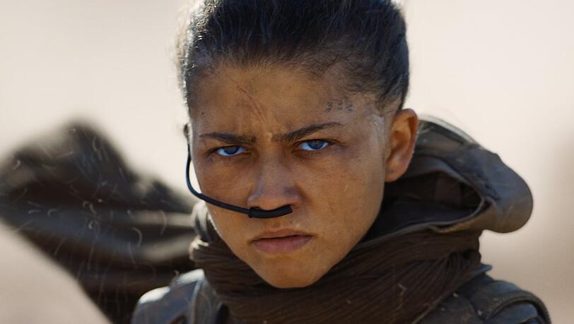 Zendaya als Fremen Chani in "Dune: Part Three". Zendaya als Fremen Chani in "Dune: Part Three".