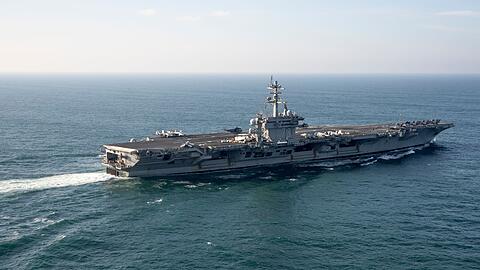 Der US-Flugzeugtr&auml;ger "USS George Washington" befindet sich aktuell im Nahen Osten. (Archivbild)