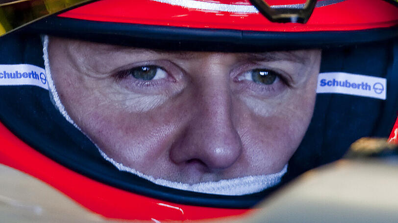 Michael Schumacher im Jahr 2010 in Valencia