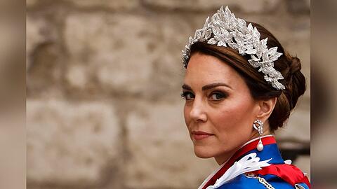 "ZDFroyal: Prinzessin Kate und das Drama der Windsors": Catherine von Großbritannien bei der Krönung von König Charles III. im Mai 2023.