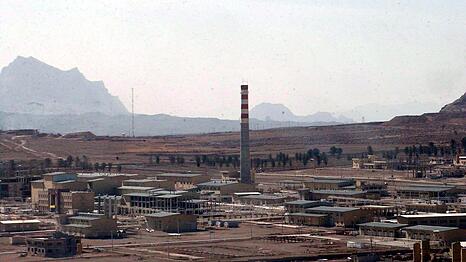 Auch die Atomanlage in Isfahan wurde getroffen.