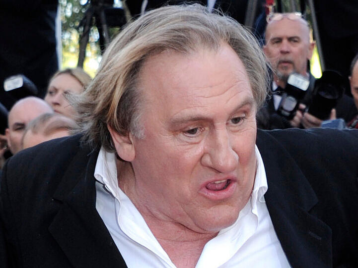 Gérard Depardieu 2014 auf dem Filmfestival von Cannes