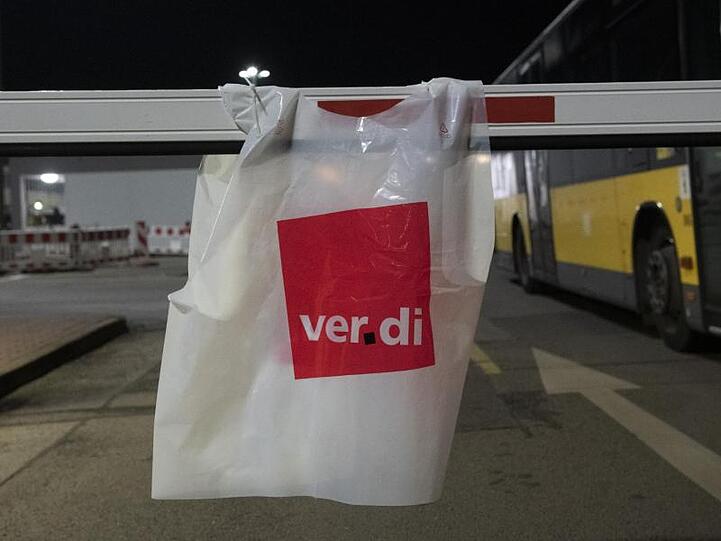 Die Gewerkschaft Verdi hatte die 14000 BVG-Beschäftigten zu einem Warnstreik aufgerufen.