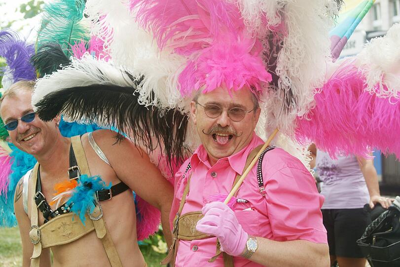 Bunt und schrill: Am Wochenende findet in Mpnchen der CSD statt.