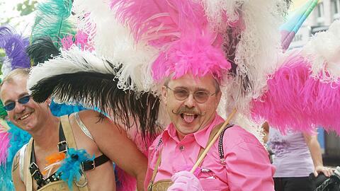 Bunt und schrill: Am Wochenende findet in Mpnchen der CSD statt.