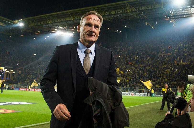 Joachim Watzke lobt die Bayern.