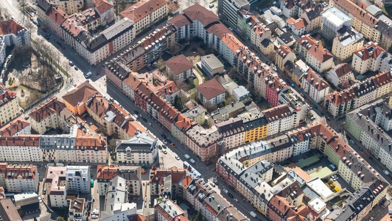 Die Innenstadt von München. Foto: Sina Schuldt/Archivbild