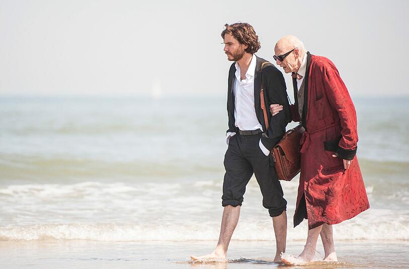 Ein Duo mit großem Ich: Daniel Brühl und Jesper Christensen.