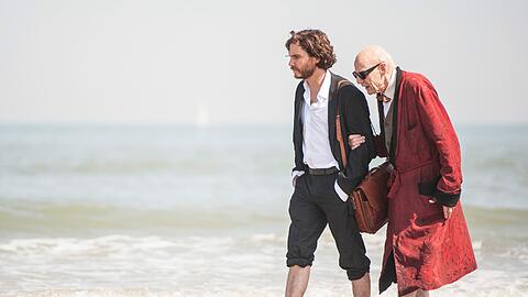 Ein Duo mit großem Ich: Daniel Brühl und Jesper Christensen.