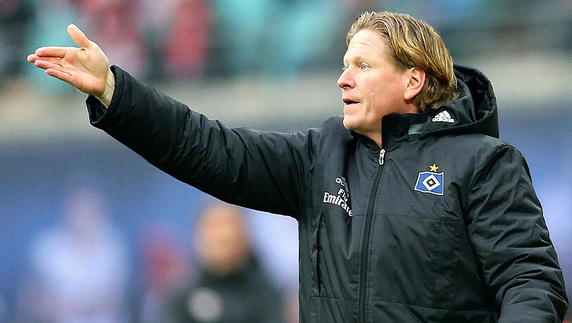 Markus Gisdol hat seinen Vertrag beim HSV verlängert Markus Gisdol hat seinen Vertrag beim HSV verlängert