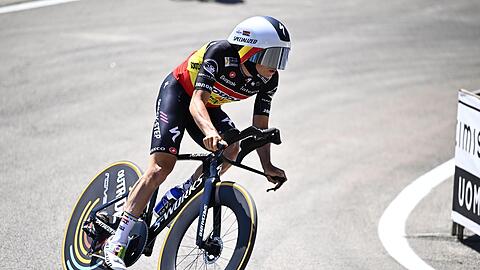 Schnellster beim Giro-Auftakt 2023: Remco Evenepoel.