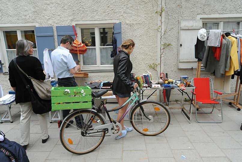 Hofflohmarkt in der Preysingstraße