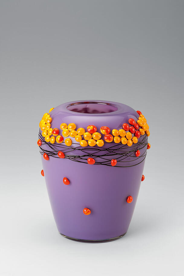 Georg Carl von Reichenbach: Vase, um 1906. Ausführung: Glasmanufaktur Poschinger Georg Carl von Reichenbach: Vase, um 1906. Ausführung: Glasmanufaktur Poschinger