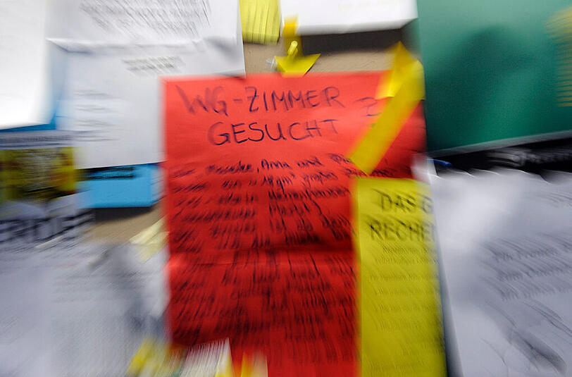 Wohnungssuche in München: Vor allem für Studenten ist das gerade kein Spaß.