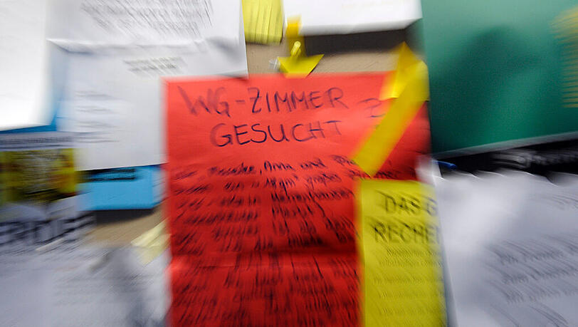 Wohnungssuche in München: Vor allem für Studenten ist das gerade kein Spaß. Wohnungssuche in München: Vor allem für Studenten ist das gerade kein Spaß.