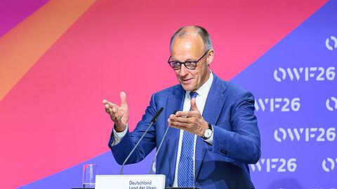 Kanzler Merz richtet den Blick nach vorne.