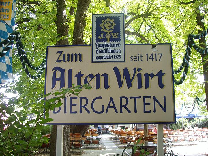 Beim "Alten Wirt" ist am 4. September Sommer-Stammtisch des Kulturforums München-West.