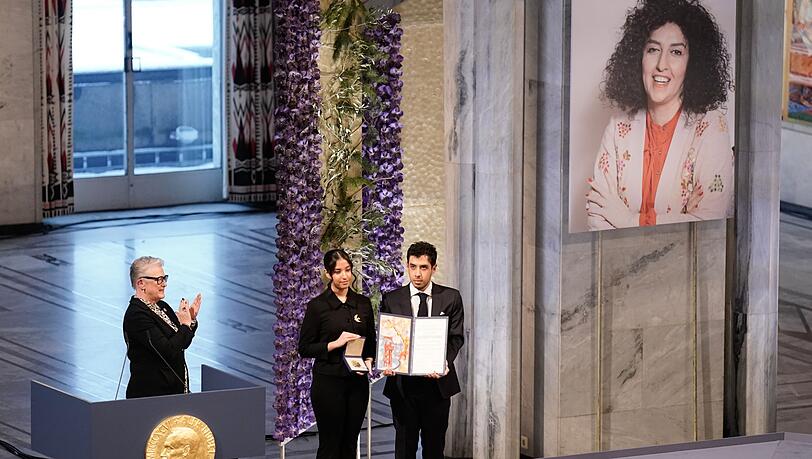 Iranerin Narges Mohammadi mit Friedensnobelpreis geehrt