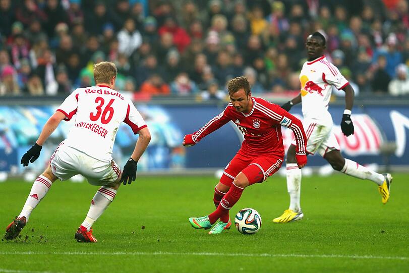 Die Bayern kommen beim 0:3 in Salzburg im letzten Testspiel vor dem Rückrundenstart völlig unter die Räder.