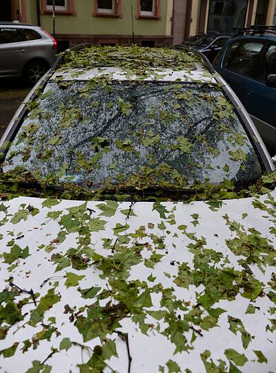 Unwetter tobt über Süddeutschland. Die Bilder.