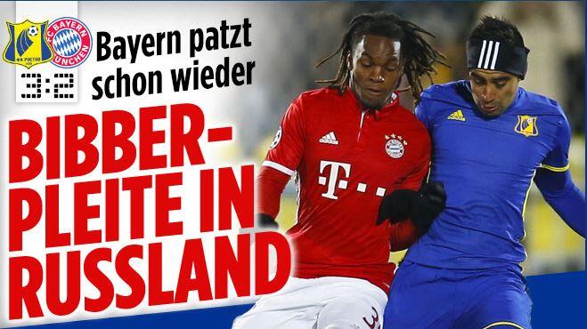 Kalt war's in Rostow - die "BILD"-Zeitung schreibt von einer "Bibber-Pleite".