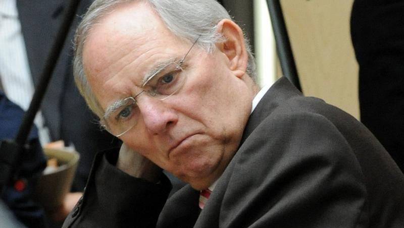 Bundesfinanzminister Wolfgang Schäuble Bundesfinanzminister Wolfgang Schäuble