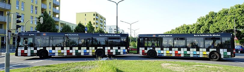 "Buszüge": So heißen die neuen MVG-Busse mit Hänger. Im kommenden Jahr sollen sie in München eingesetzt werden.