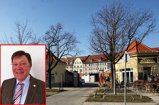 Der Gotzinger Platz. Alfred Nagel lebt seit 1966 im Bezirk Sendling-Westpark.