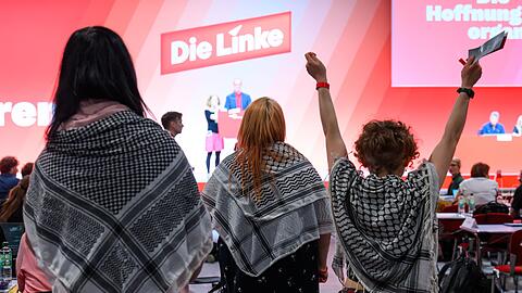 Der Nahost-Konflikt trieb viele beim Linken-Parteitag um.