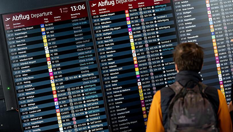 Das Flugangebot aus Deutschland ist kleiner geworden.