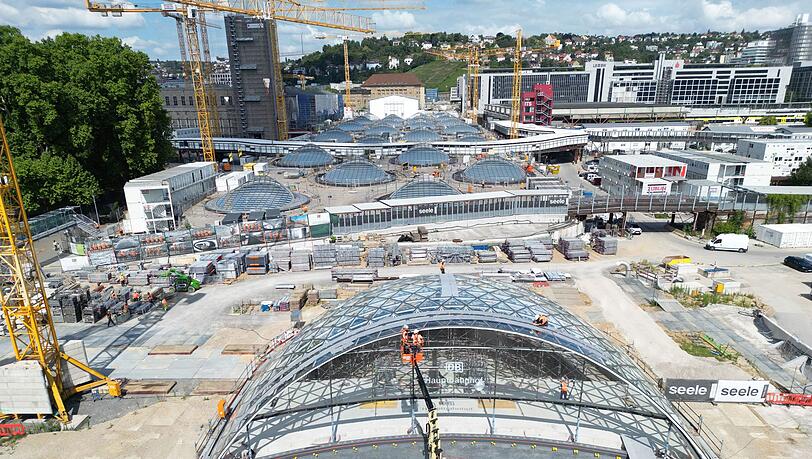 Deutlich teurer als zu Beginn geplant: Das Bahnprojekt Stuttgart 21. (Archivbild)
