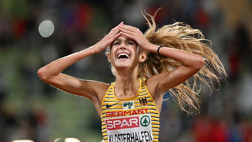 Siegte über 5000 Meter mit einem überragenden Lauf: Konstanze Klosterhalfen.