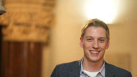 Dominik Krause verkündete einen Mitgliederrekord der Grünen in München (Archivbild).