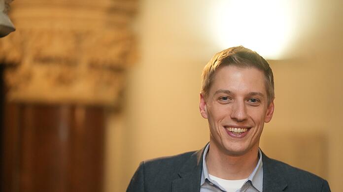 Dominik Krause verkündete einen Mitgliederrekord der Grünen in München (Archivbild).