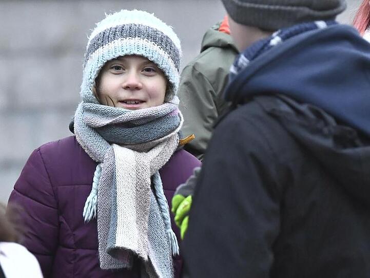 Die schwedische Klimaaktivistin Greta Thunberg wird in Davos zum Weltklimaforum erwartet.
