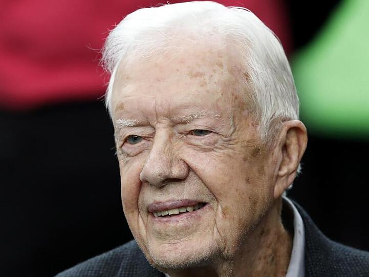 Der ehemalige US-Präsident Jimmy Carter im Herbst 2016.