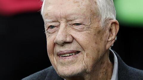 Der ehemalige US-Präsident Jimmy Carter im Herbst 2016.