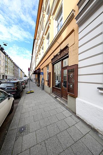 Unspektakulär, aber wirklich hübsch und vielfältig: die Baaderstraße.