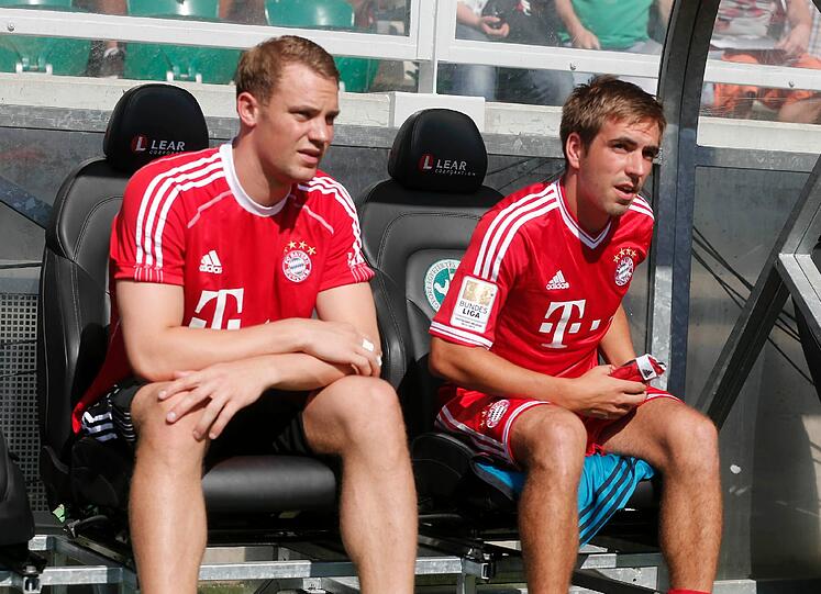 Manuel Neuer (l) und Philipp Lahm.