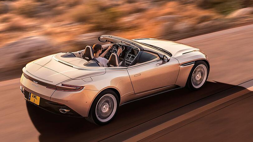 Britischer Sportwagen vom Feinsten - und dann auch noch offen: der Aston Martin Volante.