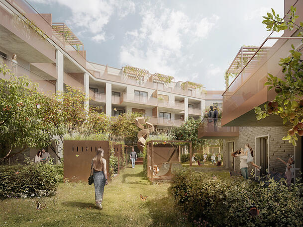 Das "Futuria" in Garching soll auch Schmetterlingen ein Zuhause bieten. Das "Futuria" in Garching soll auch Schmetterlingen ein Zuhause bieten.