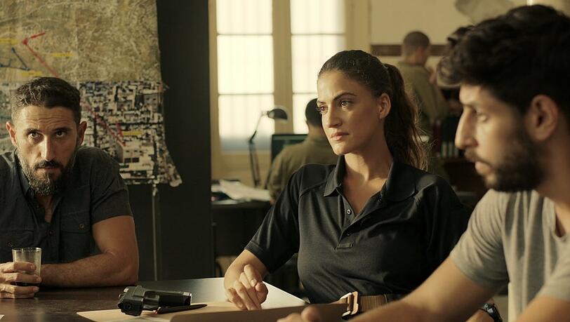 Idan Amedi, rechts im Bild, ist bekannt aus der Netflix-Erfolgsserie "Fauda".