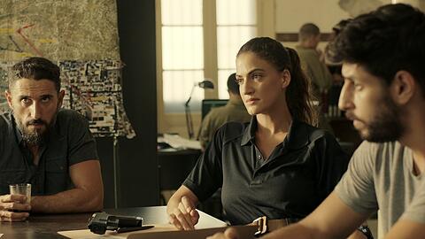 Idan Amedi, rechts im Bild, ist bekannt aus der Netflix-Erfolgsserie "Fauda".