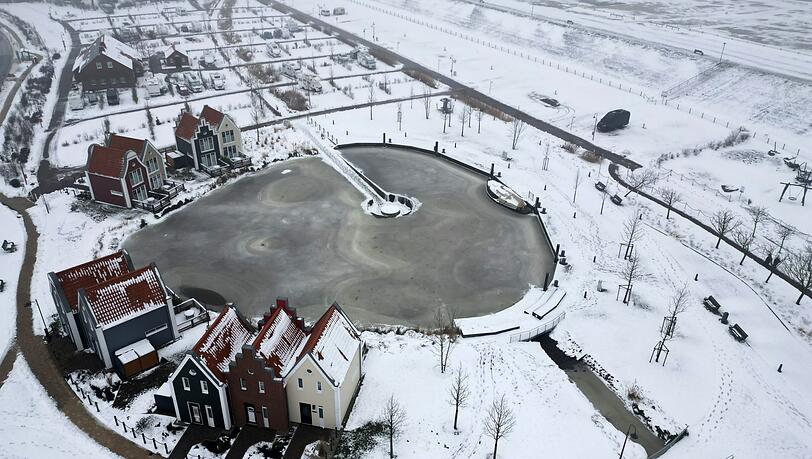 Viele Landschaften sind seit Tagen verschneit - auch in Regionen, in denen das mittlerweile eher selten vorkommt.