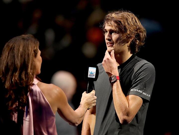 Musste sich beim Siegerinterview Pfiffe anhören: Alexander Zverev.